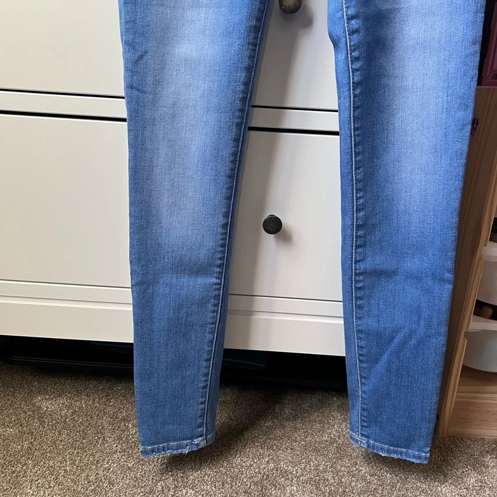 American Eagle Outfitters Light Blue Skinny Jeggings Jeans - Picture 2 of 9